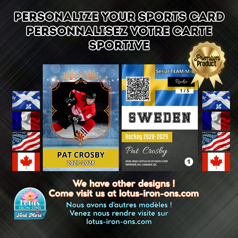 Custom Hockey rookie Cards