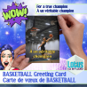 Basketball Greeting Card