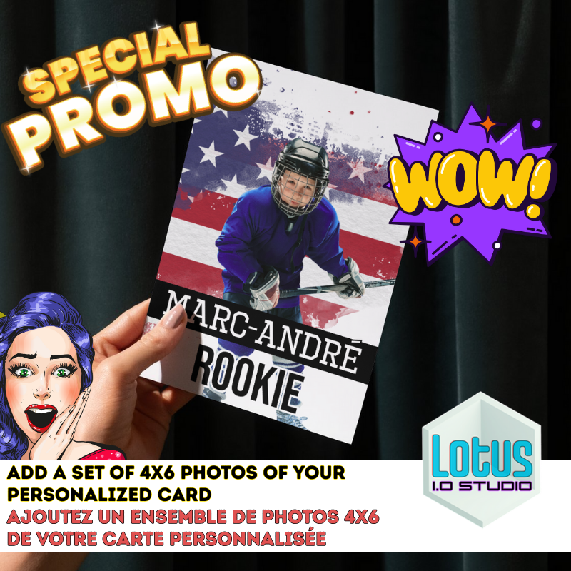 Transformez votre carte sportive en un souvenir photo