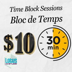 Bloc de conception graphique à la demande de 30 minutes (banque de temps)