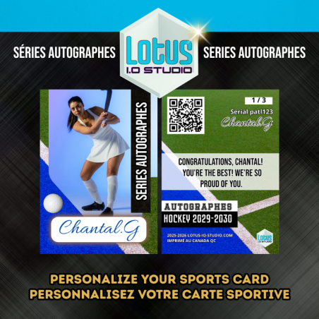 Custom Field Hockey Cards