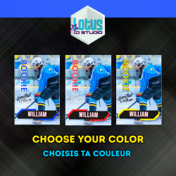 Cartes de hockey personnalisées
