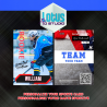 Cartes de hockey personnalisées