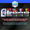 Cartes de hockey personnalisées